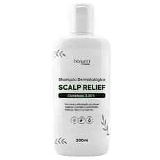 SHAMPOO CABELO SCALP RELIEF CLOBETASOL PSORÍASE 0,05% 200ML TRATAMENTO S/COCEIRA LIMPEZA