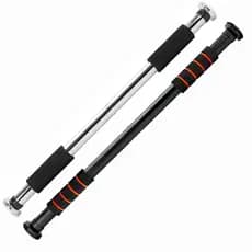 Barra para Flexão Porta Exercícios Treino Regulável 62 A 100 Cm Fixa Crossfit