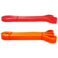 Kit Super Band 2 Elástico Funcional Intensidade Leve e Médio Exercício Crossfit Musculação