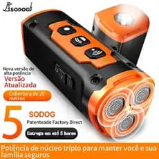 25 novo tipo dispositivo repelente de cães dispositivo de treinamento ultrassônico de duas cabeças Sonic automático casc