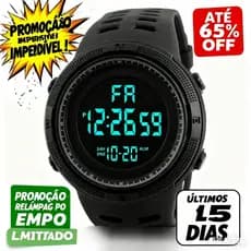 Relógio Esportivo | Desconto 65% Promoção Imperdível🔥