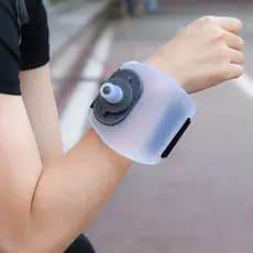 Garrafa esportiva de pulso copo de água de Silicone de qualidade alimentar criativo portátil ao ar livre