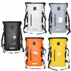 Mochila Impermeável Esportiva 32L para Mergulho, Praia, Trilha e Camping com Separação Seco/Umido