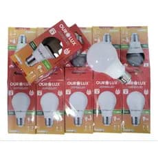 Kit 10 Lampadas LED 9W branca fria