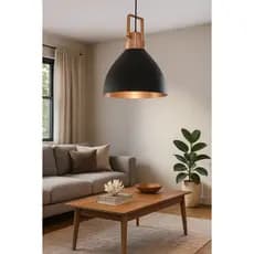 Lustre Pendente Utron King Alumínio Duocolor