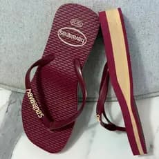 Chinelo Tamanco Feminino Bico Quadrado em Borracha EVA Ortopédico