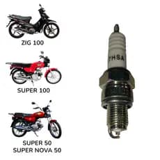VELA DE IGNIÇÃO C7HSA DAFRA ZIG 100 / SUPER 50 / SUPER 100 / SUPER NOVA 50