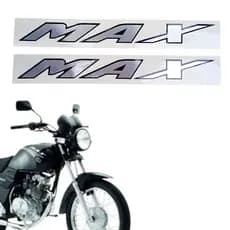 KIT ADESIVOS TANQUE SUNDOWN MAX 125 ORIGINAIS - 2 UND