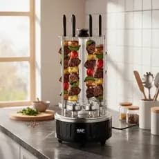Churrasqueira Elétrica Giratório Gourmet 6 Espetinhos 220V