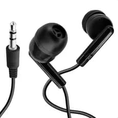 Fone De Ouvido Com Microfone Fio Estéreo Intra-Auricular 3.5mm Alta Qualidade Conforto Máximo