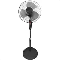 Ventilador de Coluna 127V 45W Pedestal Torre Potente Silencioso com Hélice 3 Pás Ajustável