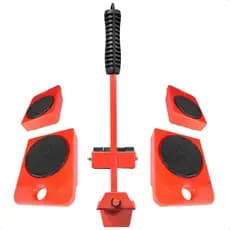 Aparelho Movedor kit 5 Rodinhas Para Mudança de Móveis Grandes