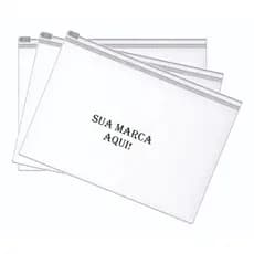 Estojo zipado com silk 1 cor. A5 21x15.