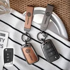 Capa Chave De Carro para VW Volkswagen Virtus Nivus T-cross polo Golf   Taos Chaveiro Acessórios Remota Metal wt