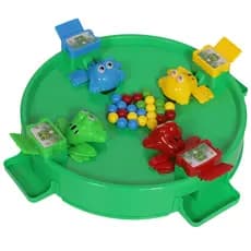 Brinquedo Sapo Fominha Come Bola 4 Jogadores