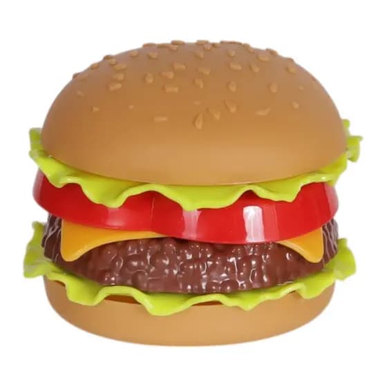Brinquedo Hambúrguer Fast Food Monta e Desmonta