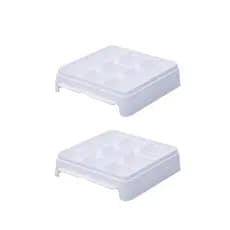 Kit 02 Formas De Gelo Geladeira Brastemp Consul W10268050 Couto