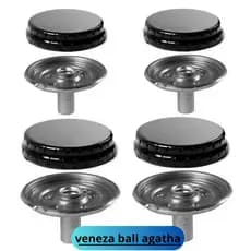 Espalhador + Queimador Peças Fogão 4 bocas Esmaltec Veneza/ Bali/ Ágata/ Munique/ Caribe