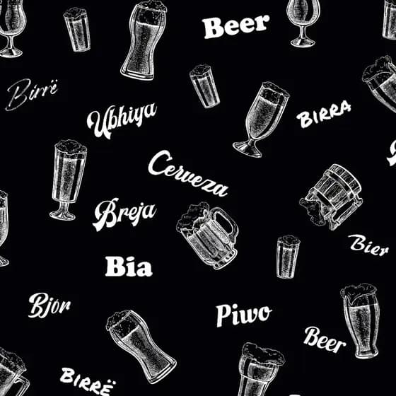 Adesivo De Parede De Cerveja Para Bar - Papel De Parede Adesivo Cervejas - Papel Adesivo Para Adega 1,44m²