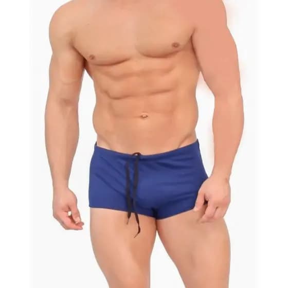 Sunga Masculina de Praia Adulto – Tamanhos P ao GG | 90% Poliamida | Flor de Lótus