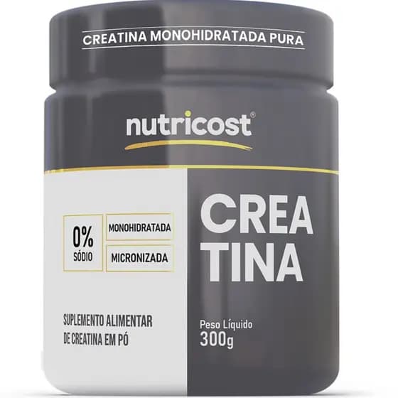 1 Creatina MonoHidratada 300g 100% pura com laudo