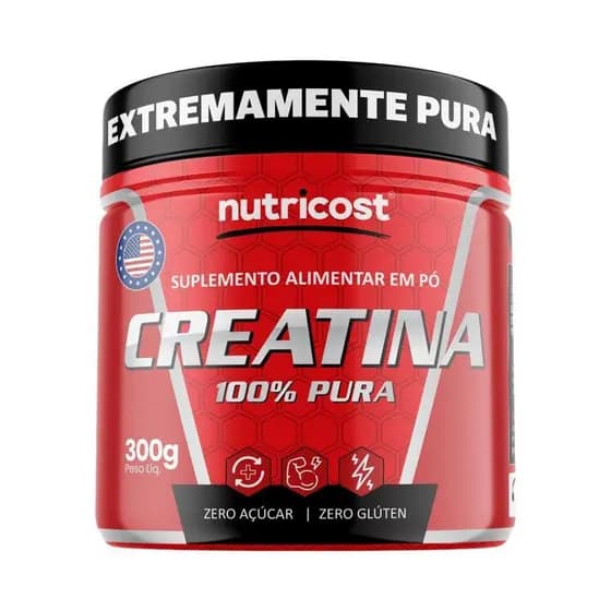 1 Creatina Nutricost100% pura - Monohidratada  | Extremamente Pura