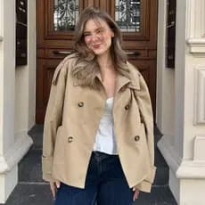 Roupas femininas europeias americanas 2025 verão novo estilo primavera outono estilo curto pequeno estilo fino blusão