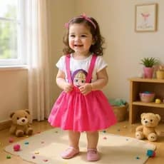 Conjunto blusa + salopete - Masha