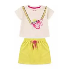 Conjunto crooped + saia - Peppa Pig