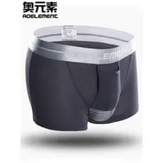 Novo produto pronto estoque 3 elástico Elite separação roupa interior masculina veia escroto suporte bolsa boxer briefs