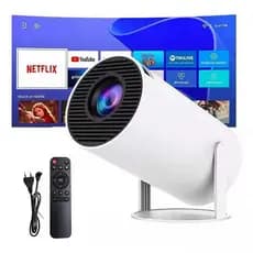 Projetor 4K HD 150 Polegadas Celular, Tv B0x, Xbox, PS, Pc, Wifi e Bluetooth HY300 Magcubic 110/220