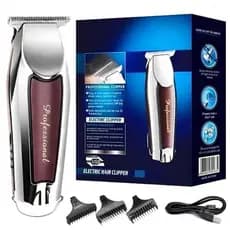 Máquina De Acabamento Barbearia Barba Cabelo Bigode Profissional 9163