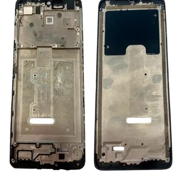 Carcaça Aro Chassi Compatível Motorola Moto E22 Preto Xt2239 Moldura Lateral Moto E22