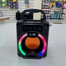 Caixa de som Bluetooth RGB de madeira com suporte para Bluetooth/USB/TF/FM/TWS Bluetooth 5.0 versão