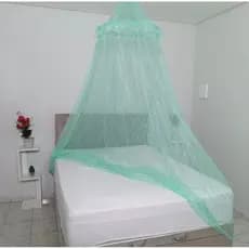 Mosquiteiro Teto Renda Grossa Resistente Casal/Box/Queen