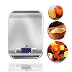 Balança Digital de Cozinha Inox alta precisão com Visor digital de ate 10Kg Entrega rápida