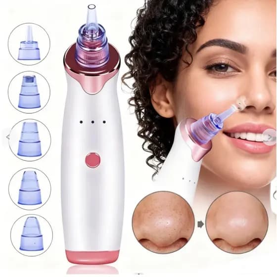 Removedor Cravos e Espinhas Extrator de Cravos Sucção a Vácuo Aparelho Recarregável Sugador Remove Acne