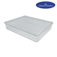 Porta Frios Presunto Queijo Com Tampa Empilhável