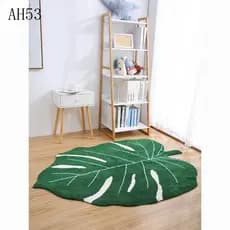 Tapete com padrão de folhas, tapete para escritório, tapete para sala de estar, tapete para mesa de centro, tapete para