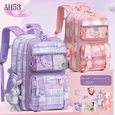 Mochila infantil, mochila escolar, mochila super leve com proteção para a coluna AQ328