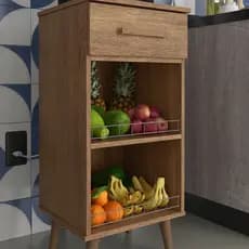 Balcão Fruteira Suporte para Galão Agua Bebedouro Armário Fenix