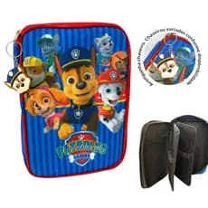 Estojo Box Patrulha canina /Estojo Box/Estojo escolar/Estojo de lápis/Estojo com divisórias/Organizador escolar infantil