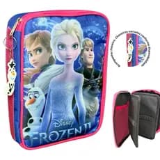 Estojo Box /Estojo Box frozen/Estojo escolar/Estojo de lápis/Estojo com divisórias/Organizador escolar infantil