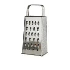 Ralador 18/23cm De Queijo Legumes Verduras Aço Inox 4 Faces Cozinha Reforçado Profissional