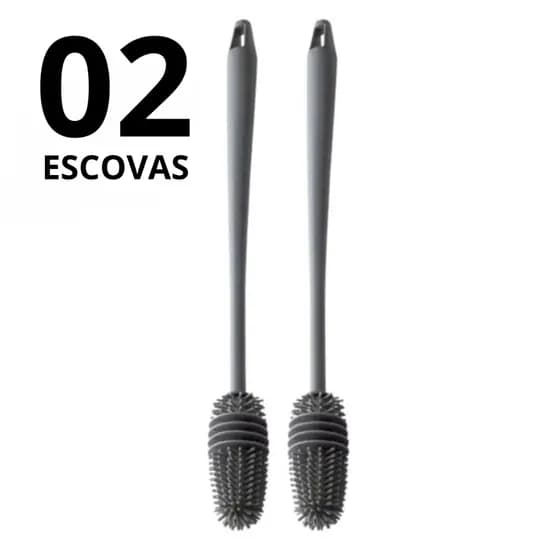 Escovas De Lavar Garrafa Mamadeira Copos Multiuso De Silicone Premium