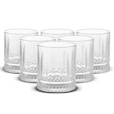 Copo Wisky grosso de Vidro Slam 6 Peças 380mL -Dolce Home