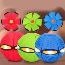 Brinquedo Bola Mágica Disco Voador com Led para Crianças e Pets