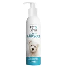 Higienizador Limpa Lágrimas Limpeza de Secreções Cães E Gatos 100ml Pet Clean