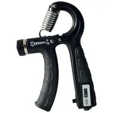 Hand Grip Ajustável 5 a 60kg com Contador Fortalecedor de Mão, Punho e Antebraço Portátil