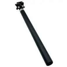 Canote Selim Bike Zomm  27,2 x 350mm Extra reforçado com Carrinho Preto Aluminío